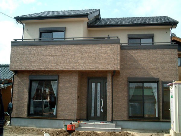 デザイン住宅：おしゃれな内装のスーパーウォール工法住宅：西尾市
